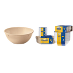 Thumbnail image #1 for G.E.T. Supermel SP-DN-315-T Tan Melamine Cereal Bowl, 15 oz, 5-1/4" Diameter Case of 4 Dozen