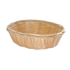 Thumbnail image #1 for TableCraft Products 1171W Oval Hand-Woven Polypropylene Cord Basket, Natural, 7 x 5 x 2 in Case of 12