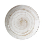 Thumbnail image #1 for G.E.T. Van Gogh - EGS D110R-TD Round Taupe Melamine Plate, 10-1/8" Diameter, 1-1/2" High Case of 6