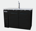 Thumbnail image #6 for Migali Competitor Series Two-Section Direct Draw Beer Cooler with Single-Faucet Tower, 48.75-Inch Wide, 2 Half-Barrel Keg Capacity