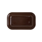 Thumbnail image #1 for Steelite International Creations, Melamine 7800ZM5005 GN 1/4 Rectangular Melamine Platter, Red, 10.375" x 6.375" x 1.125"