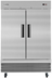 Thumbnail image #5 for KoolMore 54-Inch Two-Section Reach-In Refrigerator, 47 Cu. Ft., Bottom-Mount, Stainless Steel