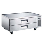 Thumbnail image #1 for USR Brands Coldline CB60 Refrigerated Chef Base, 60 in, 12.7 cu. ft., 2 Drawers, Stainless Steel