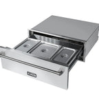 Thumbnail image #6 for Koolmore KM-RWD-30SS 30-Inch Stainless Steel 3-Compartment Digital Warming Drawer