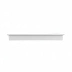 Thumbnail image #2 for G.E.T. M1214RCLID-W Rectangular Melamine Box Lid, White, 12-1/4 x 10-1/2 x 1-3/8 in Case of 3