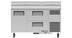 Thumbnail image #8 for True 60-Inch Pizza Prep Table with 1 Door, 2 Drawers and Alternate Top