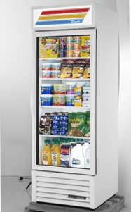 Product image #7 for True 27-Inch One-Section Glass Door Merchandiser Refrigerator, Standard Look, Black