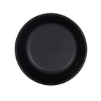 Thumbnail image #2 for Cal-Mil Cove 26144-7-13 Round Melamine Bowl, 30 oz, 6.75" Diameter, Matte Black/White Case of 6