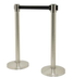 Thumbnail image #2 for Securit Portable Stainless Steel Barrier Post and Base System with 7-Foot Retractable Black Tape