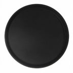 Thumbnail image #1 for Libertyware FGT1600-BK Round Non-Skid Fiberglass Service Tray, 16", Black Case of 12