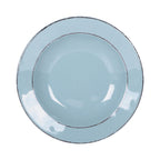 Thumbnail image #1 for G.E.T. Vintage California - EGS DB10T-CB Melamine Pasta/Soup Bowl, 18 oz, 10 in, Cameo Blue Case of 6