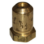 Thumbnail image #1 for AllPoints Foodservice Parts & Supplies 261114 LP Broiler Orifice, #54, 3/8"-27 Thread