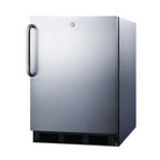 Thumbnail image #1 for Summit Commercial SPR7BOSSTADA Outdoor Weatherproof One-Section Reach-In Refrigerator, Solid Door, Bottom-Mounted, Stainless Steel
