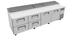Thumbnail image #10 for True 119-1/4-Inch Pizza Prep Table with 2 Doors, 4 Drawers, Alternate Top, and R290 Refrigeration