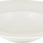 Thumbnail image #1 for Libbey Schonwald, Vibes 9820174 Soup Bowl, 8.5 oz, 9-1/2" Diameter, Round Porcelain, Deep Rim, Embossed Design