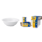 Thumbnail image #1 for G.E.T. GET SP-M-813-W Round White Melamine Bowl, 2.3 qt, 9-3/4" Diameter x 3" High 1 Dozen