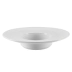Thumbnail image #1 for CAC China RCN Specialty Items RCN-312 Porcelain Pasta Bowl, 12 oz, 11-3/4" Diameter, Wide Rim 1 Dozen