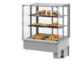 Thumbnail image #1 for Fri-Jado USA MCC 36-3 H FS Humidified Heated Food Merchandiser, 3 Flat Metal Shelves, Thermostatic Controls, 35-7/16"W