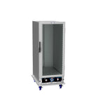 Thumbnail image #1 for Lockwood Manufacturing CA55-PFIN-26CD-R-HH Heated Holding Cabinet, Mobile, Insulated, Clear Door, 25-Pan Capacity