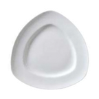 Thumbnail image #1 for Vertex China Signature ARG-T21 Triangular Deep China Plate, 12-1/4", Rolled Edge, Bright White 1 Dozen