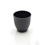 Thumbnail image #1 for G.E.T. Zen - EGS JW2025-B Melamine Tea Cup, 8 oz, Black, Round Case of 6