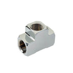Thumbnail image #1 for Fisher 73707 Faucet Tee, 3/8 in Female, Lead-Free Brass, Polished Chrome-Plated