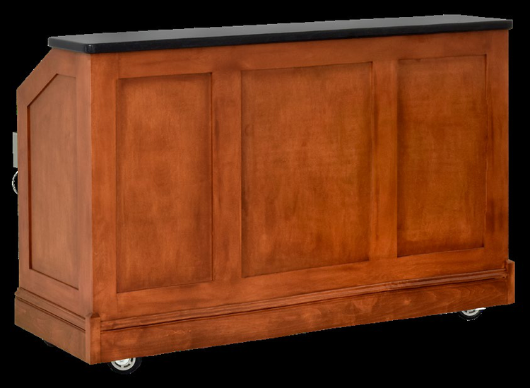 Product image #1 for Executive Series 72-Inch Portable Bar with Hand Sink, Pre-Mix/Post-Mix, and 50 lb Ice Bin