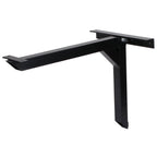 Thumbnail image #1 for G & A Commercial Seating CL Series CL33 Cantilever Table Base, 33 x 19.5-Inch Base Spread, Black Powder-Coated Steel