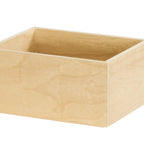 Thumbnail image #1 for Cal-Mil Logan 23106-10126-93 Rectangular Natural Wood Bakery Display Tray, 10" x 12" x 6"H