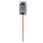 Thumbnail image #1 for Chef Master 90042 Broiler Brush, 30" Handle, 8" Head, Stainless Steel Bristles, with Scraper Case of 6