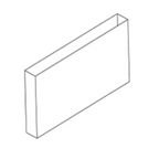 Thumbnail image #1 for Jade Range (Middleby) Titan R-24 24" Stainless Steel High Back Range Riser