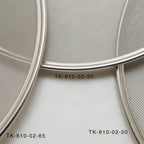 Thumbnail image #2 for Korin Inc TK-610-02-50 Round Stainless Steel Sieve Mesh Screen, 12" Diameter x 1/2" High, 50 Squares per Inch