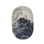 Thumbnail image #1 for Mikasa Hospitality (Lifetime Brands, Inc.) ID Fine 5316115 Oval Fine China Platter, 7.22 x 11.2 in, Azure Aventurin Case of 6