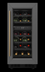 Thumbnail image #6 for KoolMore Dual Zone 2-Section Wine Cooler, Black and Stainless Steel