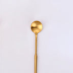 Thumbnail image #1 for Kadra Kitchenware Vikko Dine VF-TS20-AG Tea Spoon, Brushed Gold 18/10 Stainless Steel Case of 12