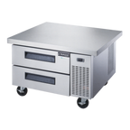 Thumbnail image #1 for Dukers Appliance Co., USA Ltd. DCB48-D2 . 48-Inch Refrigerated Chef Base, 2 Drawers, Side-Mounted Self-Contained Refrigeration