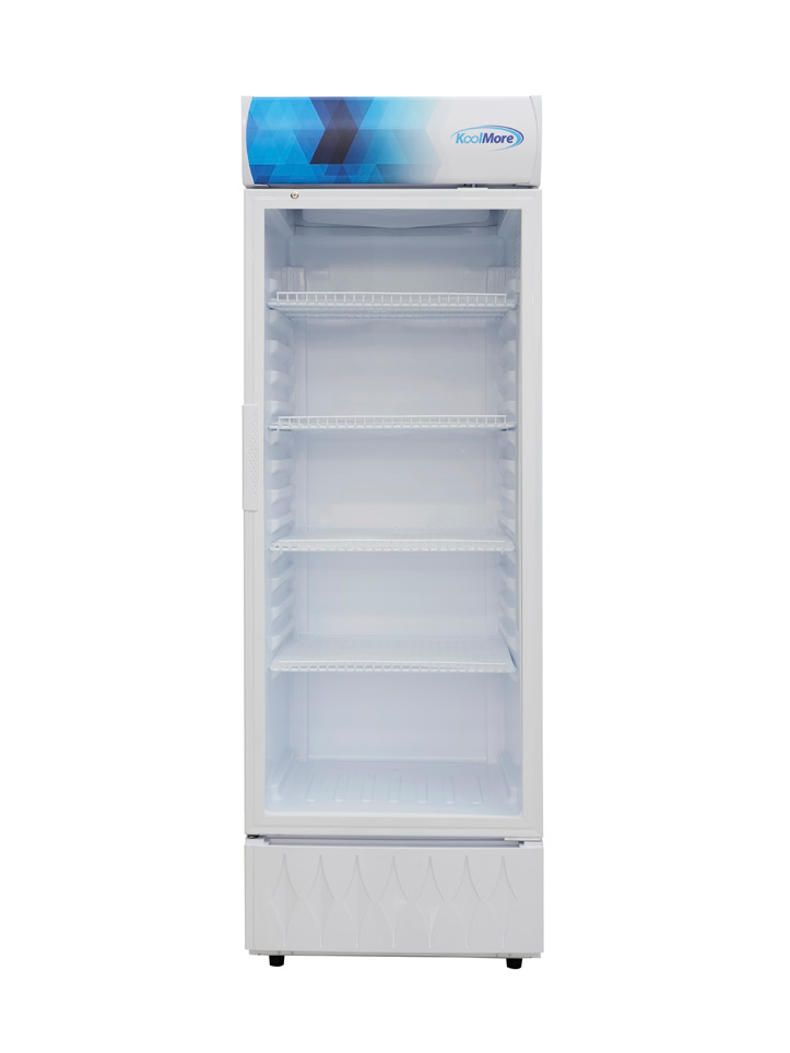 Product image #6 for KoolMore 24-Inch One-Door Commercial Glass Door Merchandiser Refrigerator, 12 Cu. Ft., White