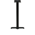 Thumbnail image #1 for Oak Street OD-B522-BAR Bar-Height Indoor/Outdoor Steel Table Base, 5" x 22" Base Spread, 3" Column, Adjustable Levelers