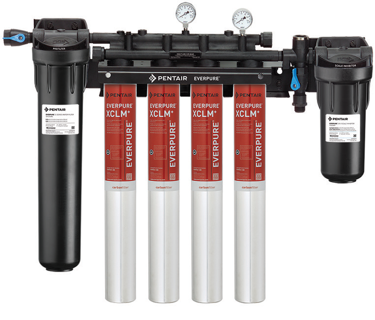 Product image #4 for Everpure High Flow CSR Quad-XCLM+ Fountain Filtration System, 4-8 GPM, 37,200-77,200 Gallon Capacity