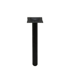 Thumbnail image #1 for Oak Street SSBLS3-STD Table Base Column, 3" Steel, 27" Dining Height, Welded Spider, Black Finish