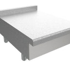 Thumbnail image #1 for Venancio USA Genesis RNM24 Low Stainless Steel Neutral Equipment Stand, 24 in W