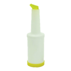 Thumbnail image #1 for Thunder Group PLSNP01Y Storer and Pour, 1 qt, Plastic, Yellow Case of 12