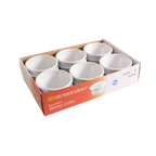 Thumbnail image #1 for Thunder Group ML536W1R White Melamine Ramekin, 2-1/2 oz, Round Case of 12