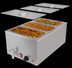 Thumbnail image #5 for KoolMore 3-Section Countertop Electric Food Warmer with Faucet