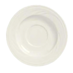 Thumbnail image #1 for Libbey Cascade 950038431 Round China Saucer, 5-3/4" Diameter, 2" Well