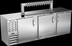 Thumbnail image #2 for Beverage-Air 94-Inch 3-Door Direct Draw Beer Dispenser with 12-Tap Tower, 5 Half-Barrel Keg Capacity