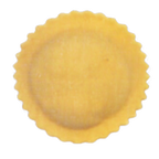 Thumbnail image #1 for Arcobaleno Pasta Equipment MOLD-AMF-RS-15B Ravioli Mold, 32 g, 2-7/8" Diameter, Scalloped Edge