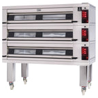 Thumbnail image #5 for Doyon Baking Equipment (Middleby) Artisan 4T3 Triple-Deck Electric Stone Hearth Oven with Programmable Controls and Steam Injection