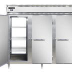 Thumbnail image #1 for Continental Refrigerator Designer Line D3RENSAPT Three-Section Pass-Thru Reach-In Refrigerator, 54+ cu. ft., Stainless Steel