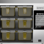 Thumbnail image #1 for Merco MercoEco™ MHT32SST1W Electric Countertop Pass-Through Heated Holding Cabinet, Stainless Steel, 3 Shelves, Digital Controls